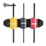 More TR Baseus Cable Fixer Kit Kablo Organizatör Tutucu ve Ayrıştıcı