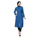 MORESUN Fermuarlı Tunik Açık 44/46