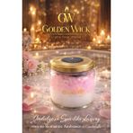 Moresun Golden Wick Meyveli Vanilya Kokulu Mum - Çok Renkli