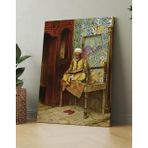Morfil Sanat Atölyesi Arthur Von Ferraris Kitap Okuyan Adam Dini Kanvas Tablo