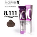 Morfose 8.111 Ekstra Mat Açık Küllü Kumral 100 ml Saç Boyası