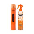 Morfose Çift Fazlı Argan 400 ml Fön Suyu + Ultra Strong 400 ml Saç Spreyi