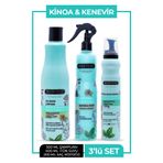 Morfose Kinoa saç bakım seti saç şampuanı&saç köpüğü&fön suyu