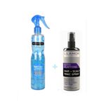 Morfose Kolajen Içerikli Iki Fazlı Fön Suyu 400ml + Biotin Kafein Sprey Tonik 250ml Hızlı Uzamaya Yardımcı