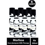 Morfose Kuru Şampuan Milk Therapy 200 ml 6 Adet - 1