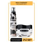 Morfose Milk Theraphy Saç Köpüğü 200 ml + Milk Therapy kremsi süt maskesi 500 ml