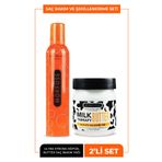 Morfose Milk Therapy Butter 200 ml Ultra Strong Saç Köpüğü 350 ml