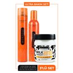 Morfose Milk Therapy Butter 200ml Ultra Strong Saç Spreyi 400 ml Ultra Strong Saç Köpüğü 350 ml