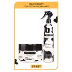 Morfose Milk Therapy Çift Fazlı Fön Sütü 400 ml + Milk Therapy Creamy Milk Sena 500 ml Mask