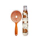 Morfose Oval Saç Fırçası + Milk Therapy Chocolate 200 ml Saç Köpüğü