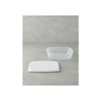 Morgan Plastik Saklama Kabı 30X21,5 cm Beyaz - 0 Siyah - Option-1