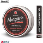 Morgan's Pomade Texture Clay Firm Matt Finish - Doku Veren Sert Saç Şekillendirme Macunu 75 ml