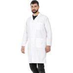 Moriki Erkek Beyaz Doktor Önlüğü