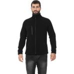 Moriki Erkek Polar Tam Fermuarlı Outdoor 3 Cepli Polar Ceket - XL - 000-Siyah