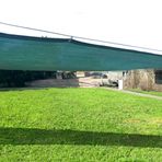 Morilu %75 4x9 mt Şeritli Halkalı Yeşil Çit Filesi