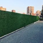 Morilu Çim Çit - Dekoratif Yeşil Bahçe Çim Çiti - Çimli Tel - 4.2 Göz - 100 cm x 5 Metre