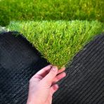 Morilu Yeşil Sarı Suni Çim Halı - 40 mm Yapay Çim - Tüm Ölçülerde Dekoratif Çim - 2 x 2 Metre