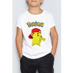 Morinna İm Pokemon Pikachu Unisex Çocuk Tişört T-shirt Mr-01