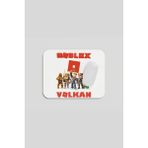 Morinna Isme Özel Roblox Temalı Dikdörtgen Mouse Pad 23X19CM Mp-04 - Beyaz