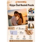 Morinna Kişiye Özel Tasarımlı Fotoğraf Baskılı Puzzle Yapboz 99 Parça Dikey PZL-01 (resim için) 541-207-33-45