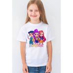 Morinna Kpop Demon Hunters Hunterix Baskılı Kız Çocuk Tişört T-Shirt (4-13 Yaş) - Huntr/X MR-03