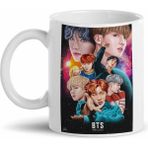 Morinna MR16 Bts Tasarımlı Beyaz Kupa