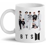 Morinna MR19 Bts Tasarımlı Beyaz Kupa