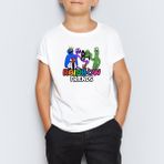Morinna Rainbow Friends Roblox Baskılı Unisex Çocuk Tişört T-Shirt Mr-05 - Beyaz - 8 - 9 Yaş