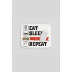 Morinna Roblox Temalı Dikdörtgen Mouse Pad 23X19CM Mp-03 - Beyaz