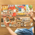 Moritoys Exploring My City - 2in1 Puzzle ve Bil Bakalım Kim Oyunu