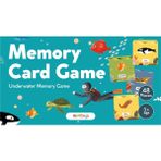 Moritoys Memory Card Game- Eğitici Su Altı Hafıza Oyunu 3+ Yaş - Mavi