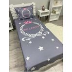 Morkeci Isimli Yatak Örtüsü Takımı Tac - 150 x 225 cm - Renkli