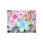 morlalem m Frangipani Plumeria Çiçeği 7,8cm Çiçek Silikon Kalıp , Taş Tozu Sabun Alçı Mum Kalıbı K-705