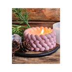 morlalem m Örgü Hasır Tealight Mumluk Mini Saksı Silikon Kalıp K-1556, Taş Tozu Polyester Alçı Kalıbı