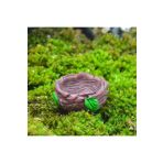 morlalem m Terrarium Dekoru 3cm Kuş Yuvası Silikon Kalıp , Kokulu Taş Sabun Alçı Mum Kalıbı
