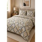 Morlay Softline Serisi | Çift Kişilik Çarşaflı Nevresim Takımı 200x220 cm Ranforce & Çizgili