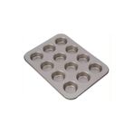 Morlimon 12 Gözlü Teflon Muffin Kek Kalıbı - 35 cm