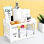 Morlimon 2 Katlı Makyaj Organizeri Düzenleyici, Banyo Organizer, Mini Raf