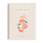 Morning Glory 1500 Çizgisiz Defter 25,4X18,4 cm Şeftali 14000-88975 - Çok Renkli