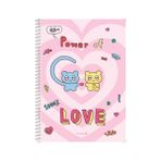 Morning Glory 2000 Çizgili Defter 25,2X17,8 cm Love 10230-88607 - Çok Renkli