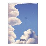 Morning Glory 3000 Cloud Bloknot Defteri 25,4X18,4 cm Uçak 14001-87213 - Çok Renkli