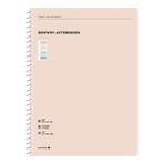 Morning Glory 3000 Theme Çizgili Defter 25,8X19 cm Pembe 11210-87576