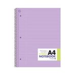 Morning Glory 5000 A4 Çizgili Defter Mor 11111-84605