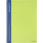 Morning Glory 5000 Trendy Çizgili Defter 25,6X18,4 cm Nane 10250-84484 - Çok Renkli