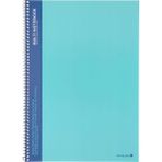 Morning Glory 5000 Trendy Çizgili Defter 25,6X18,4 cm Turkuaz 10250-84484