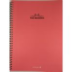 Morning Glory Kareli Defter - Açık Kırmızı