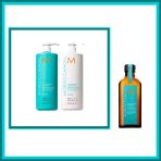 Moroccanoil Repair Şampoo 1000Ml &Repair Saç Kremi 1000Ml & Treatment Original, 100 Ml