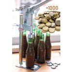 Morpanya Şişe Kapatma Aleti Soda Gazoz Kapağı Kapama Makinası 1000 Adet Kapak