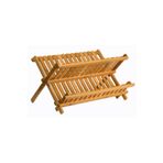 morponi Bambu Katlanabilir Tabaklık Bulaşıklık Küçük Boy 47 Cm X 32 Cm