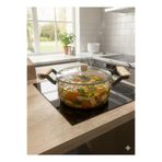 morponi Chef Prime Borosilikat Cam Tencere 2500 ML